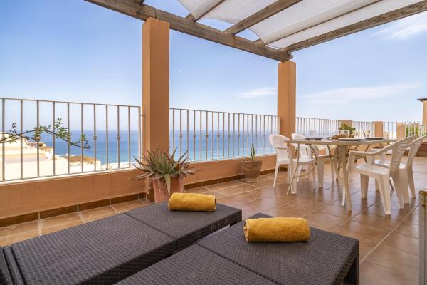 På bildet vises objektet Terraza al Mar Mojacar som ligger i byen Mojácar.