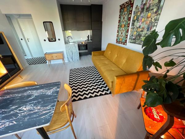 På bildet vises objektet Apartament Rockabilly som ligger i byen Pysznica.