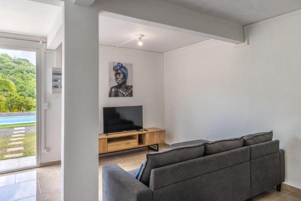 På billedet ses objektet Appartement des 5 Trésors - piscine et vue panoramique beliggende i byen Case-Pilote.