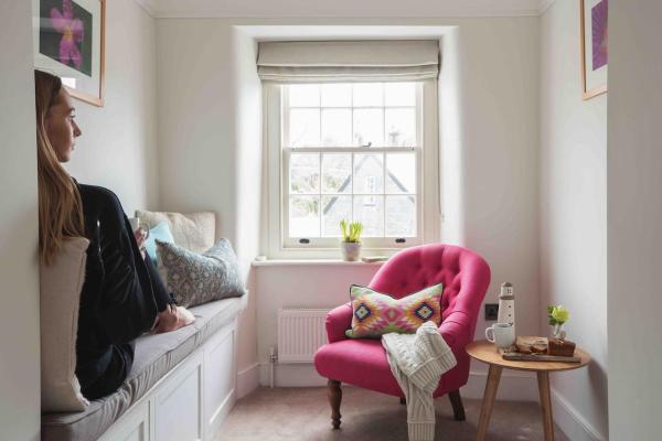 A la foto es mostra l'objecte Lym House Lyme Regis central 5 bed boutique home situat a la ciutat de Lyme Regis.