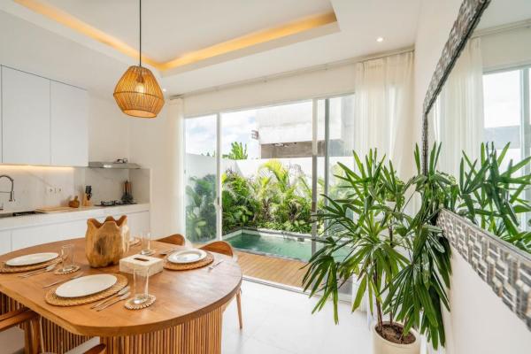 A la foto es mostra l'objecte Sunrise Bliss #7 Canggu 2BR Private Pool Villa By Bali Bliss Properties situat a la ciutat de Buduk.