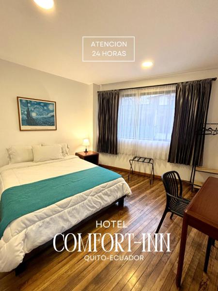 A la foto es mostra l'objecte HOSTAL COMFORT INN Torre A situat a la ciutat de Quito.