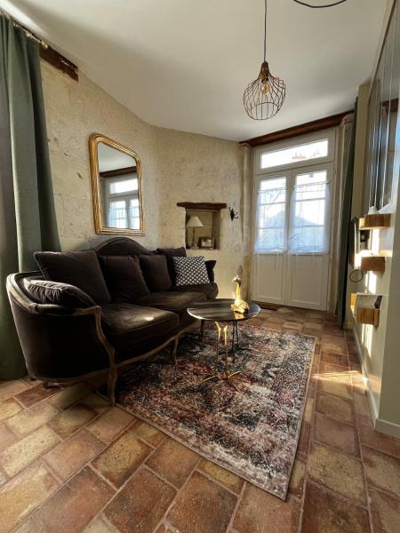 Na fotografii je vidět objekt Le Boudoir de Zine, une escapade au cœur des châteaux nacházející se ve městě Vallères.