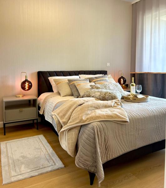 På billedet ses objektet Augustów apartament nad jeziorem beliggende i byen Augustów.