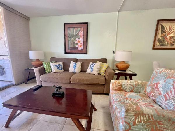 På billedet ses objektet Menehune Shores 227 condo beliggende i byen Kihei.