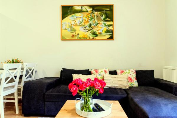 Na zdjęciu widoczny jest obiekt Apartament na Okrężnej położony w mieście Rzeczyca.