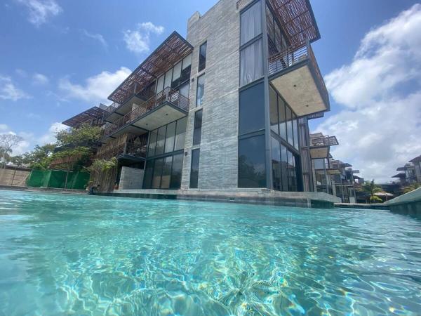 Na zdjęciu widoczny jest obiekt Eco chic apartment in Tulum położony w mieście Tulum.