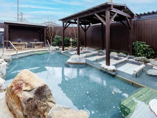 På billedet ses objektet Katsuragi Onsen Happuu No Yu beliggende i byen Iimorikōzan.