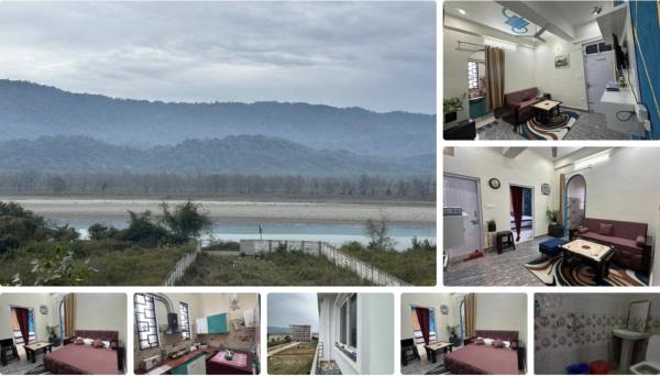 照片显示了位于Rishīkesh市的Elysium - The Himalayan & Ganges View Yoga Retreat物件。