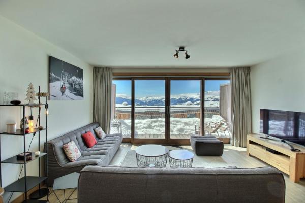 Fotografie 1: ARC 1600, LE RIDGE, Appartement 10 personnes Duplex Vue Montagne - ski aux pieds - Sauna, Hammam, Piscine, Salle de salle de sport-fitness