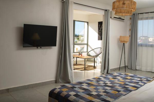 På bilden syns objektet Hotel Naka som ligger i staden Diego Suarez.