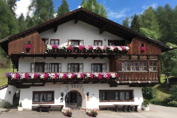 The photo shows the Hotel Al Larin located in the city of Maion.