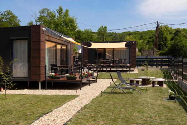 På billedet ses objektet Hernádrental Apartmanok beliggende i byen Halmaj.