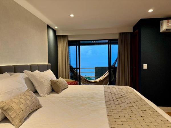 A la foto es mostra l'objecte Paradise Flat 306 - Flat Luxuoso Vista Mar em Natal situat a la ciutat de Natal.