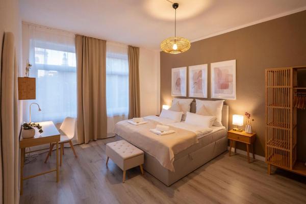 The photo shows the 4-room apartment in the heart of Chemnitz located in the city of Chemnitz.