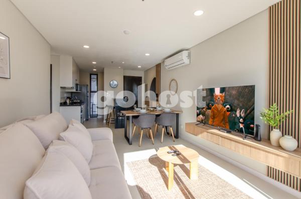 A la foto es mostra l'objecte New And Fresh 2 Bedroom Apt In Villa Morra situat a la ciutat de Asunción.