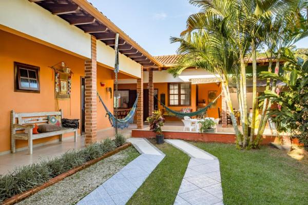 A la foto es mostra l'objecte Casa sossego verde situat a la ciutat de Parati.