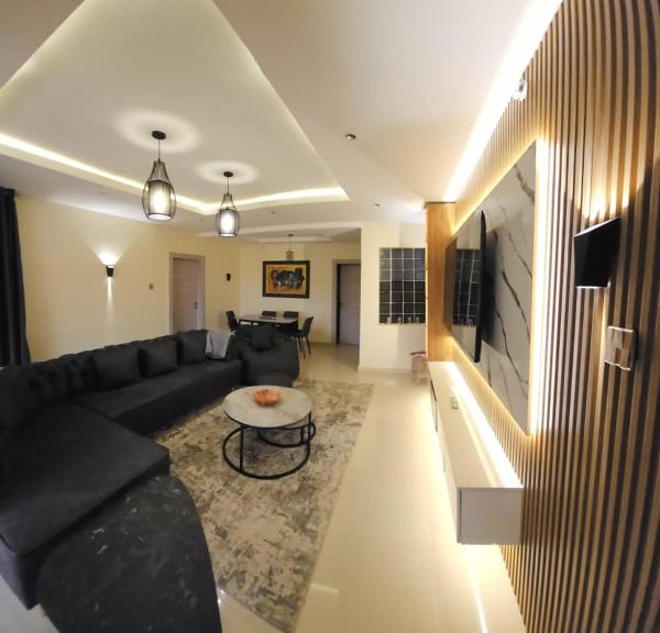 The photo shows the Maison Amani by The DaL Apartments located in the city of Abuja.