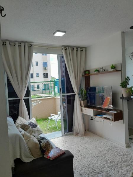 En la foto se muestra el objeto Sost apartamentos Próximo ao aeroporto com piscina ubicado en la ciudad de Cariri.