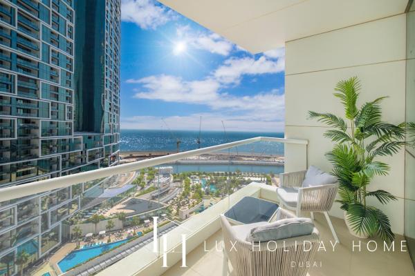 A la foto es mostra l'objecte LUX The JBR Beach Sea View Suite situat a la ciutat de Dubai.