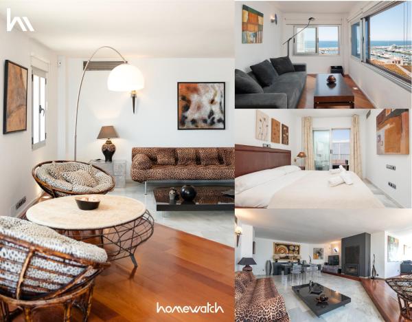Exclusive Penthouse, with Sea and Marina Views and Private Parking, in the Heart of Puerto Banús, Marbella
