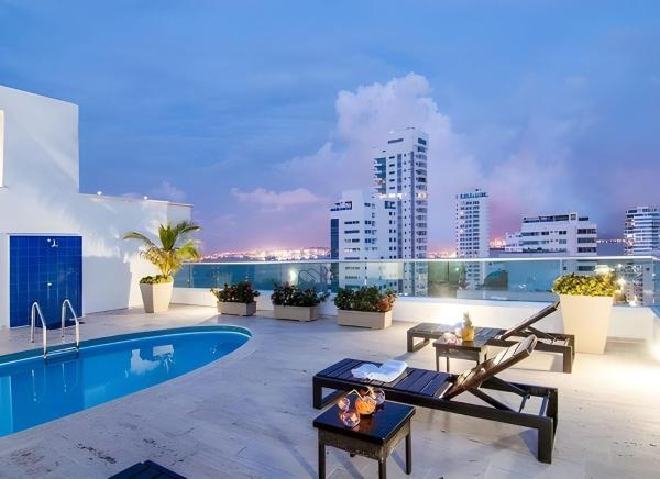 Apartamento con vista al mar - Piscina en la azotea - 2 habitaciones + 2 baños, Carthagène des Indes