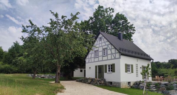Na foto é possível ver o objeto Kleine Auszeit Ahorntal localizado na cidade de Ahorntal.