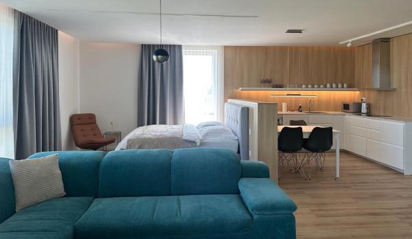 A la foto es mostra l'objecte Apartmány Panoráma Bojnice situat a la ciutat de Bojnice.