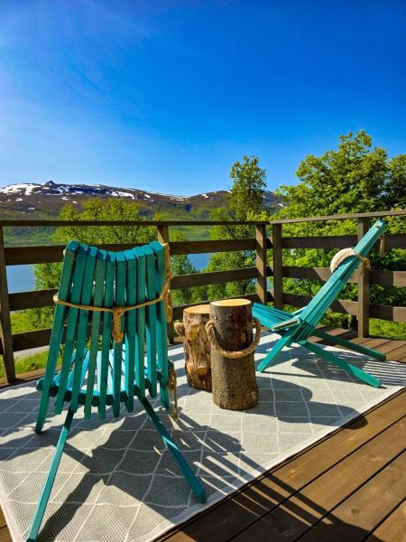 A la foto es mostra l'objecte La Casa Senja situat a la ciutat de Finnsæter.