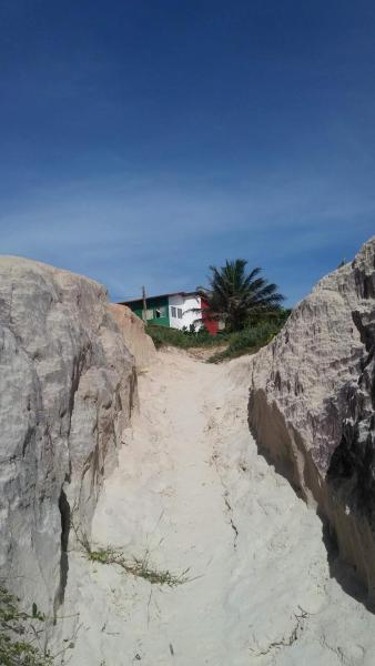 A la foto es mostra l'objecte Casa Relax e Tranquillità1 situat a la ciutat de Aracati.