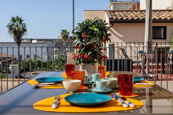 A la foto es mostra l'objecte Le Dimore del Corso Acireale - Sicily Stay, fra Catania, Taormina, il Mare e l'Etna situat a la ciutat de Acireale.