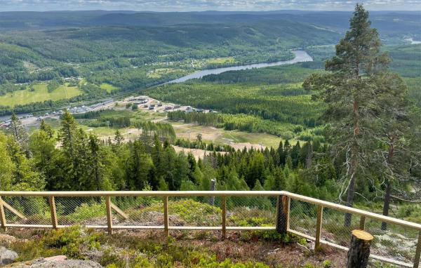 Na zdjęciu widoczny jest obiekt Nice Home In Branäs With Sauna położony w mieście Långav.