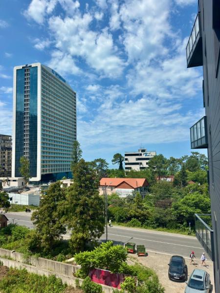A la foto es mostra l'objecte Gonio Studio in Batumi situat a la ciutat de Kvariati.