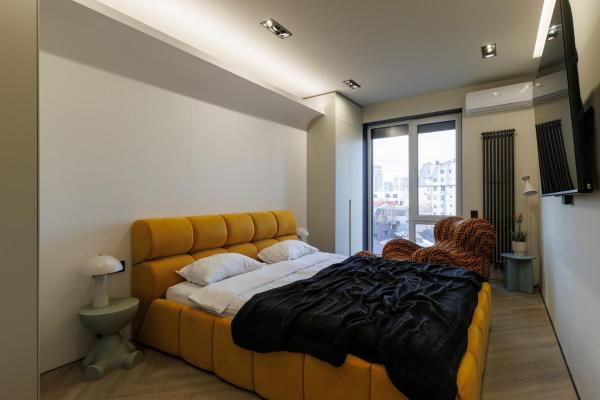 A la foto es mostra l'objecte Luxury 1BD Apartment - Downtown situat a la ciutat de Chisinau.