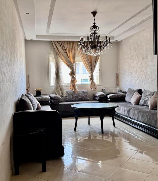 Na zdjęciu widoczny jest obiekt Wifak beach rental położony w mieście Temara.