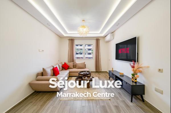 Na fotografii je vidět objekt Séjour Luxe - Marrakech Centre - 10 min Gueliz nacházející se ve městě Marakéš.