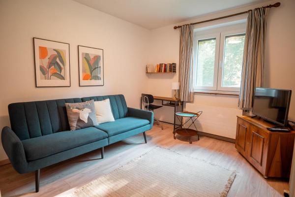 Nella foto è visibile l'oggetto Ferienwohnung im Haus am Hügel situato nella città di Reipersdorf.