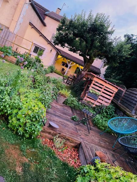 A la foto es mostra l'objecte Gîte 5 à 6 personnes Chez Sabine situat a la ciutat de Vergt.