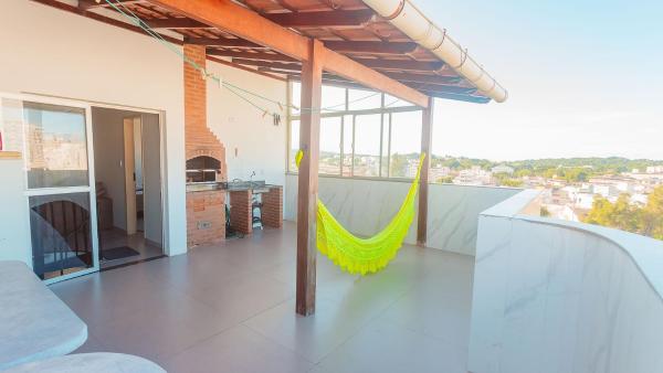 En la foto se muestra el objeto Duplex com Churrasqueira, Wi-Fi e Garagem ubicado en la ciudad de Peroção.