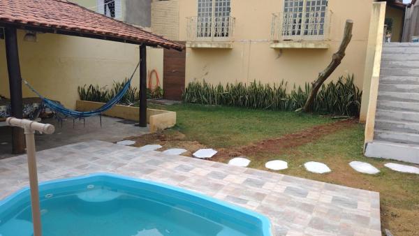 A la foto es mostra l'objecte Linda Casa 3qts e piscina em lugar tranquilo situat a la ciutat de Brotas.
