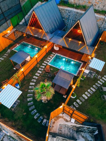 Bungorise Twin 2 Heating With Pool And Lake View - Turquia