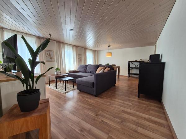 A la foto es mostra l'objecte Villa Donkey Ferienwohnung situat a la ciutat de Degersheim.