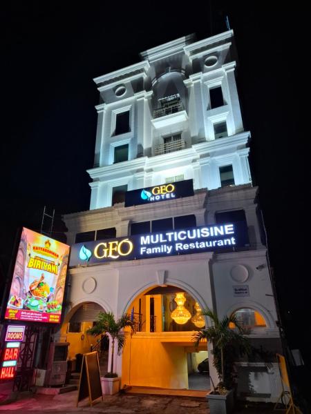 Nella foto è visibile l'oggetto GEO Hotel situato nella città di Pondicherry.