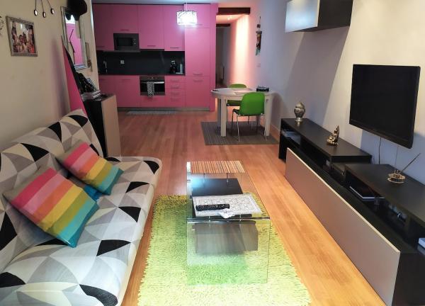 Na fotografii je vidět objekt Apartamento céntrico nacházející se ve městě Bilbao.