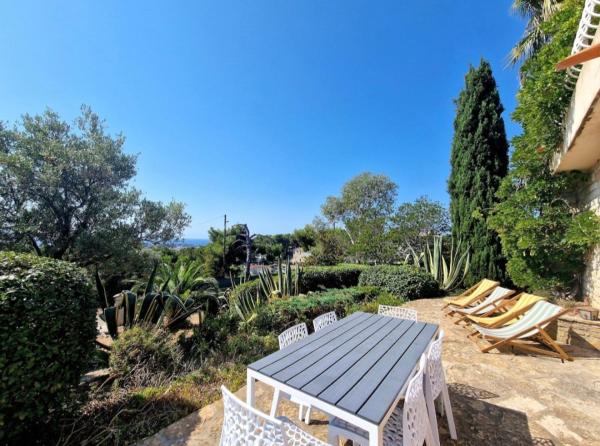 Nella foto è visibile l'oggetto Villa Marguerite T3 vue mer situato nella città di Bandol.