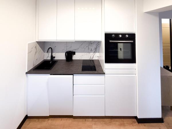 Nella foto è visibile l'oggetto Apartament Cichy na parterze Mrągowo situato nella città di Mrągowo.