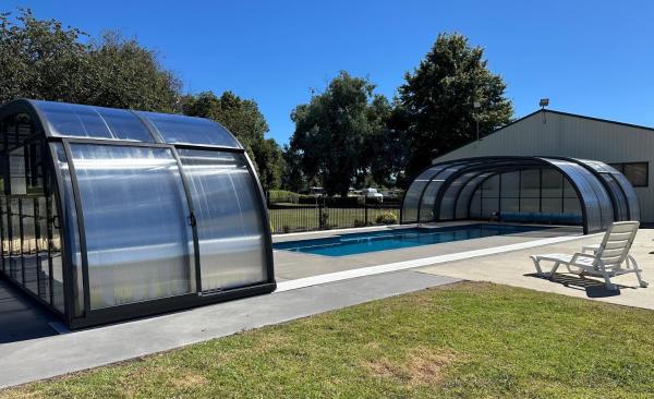 A la foto es mostra l'objecte Otorohanga Kiwi Holiday Park situat a la ciutat de Otorohanga.
