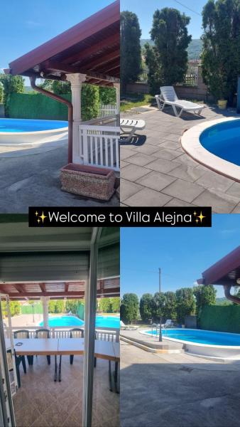 Na foto é possível ver o objeto Villa Alejna localizado na cidade de Gradačac.