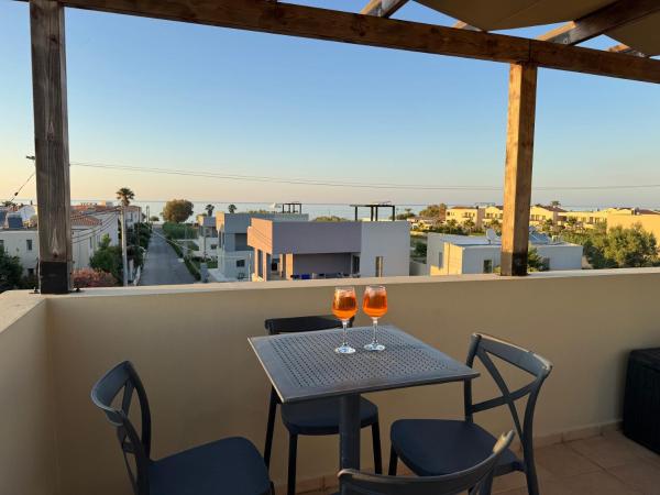 På bildet vises objektet Cretan Odyssey Maisonette som ligger i byen Máleme.