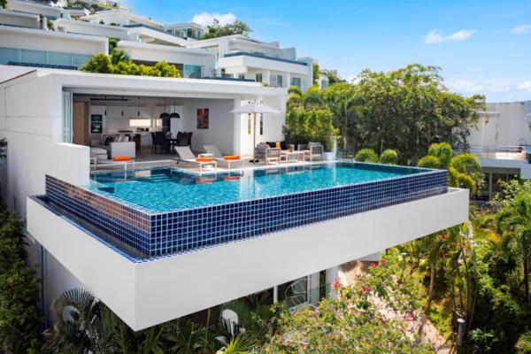 Luxury Sea View Villa Q With Pool At Unique Residences - Ko Samui